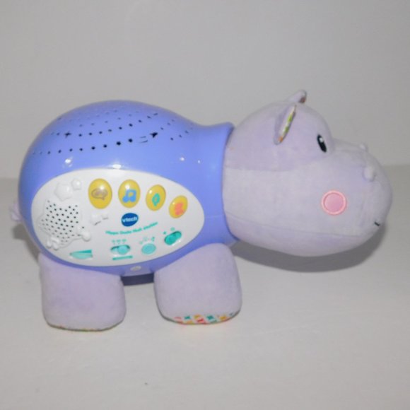 VTech Hippo Dodo Nuit Etoliee Lil' Critters Soothing Starlight Hippo FRENCH - Picture 1 of 8